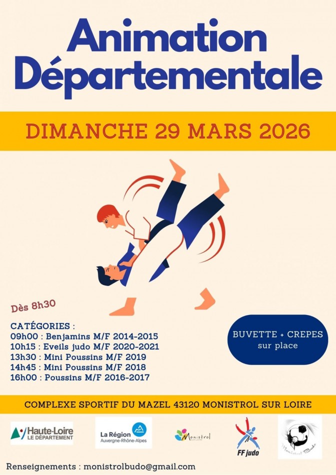 Image de l'actu 'ANIMATION DÉPARTEMENTALE DE MONISTROL'